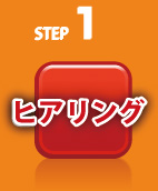 STEP1ヒアリング